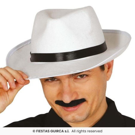 SOMBRERO GANSTER BLANCO