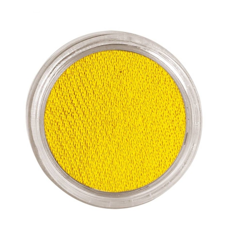 MAQUILLAJE AL AGUA AMARILLO 15 GR