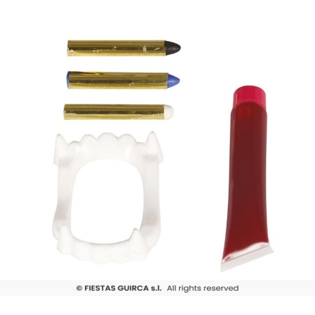 MAQUILLAJE VAMPIRO CON SANGRE 20ML