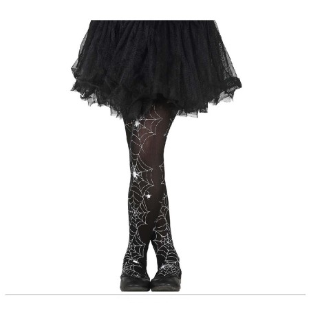 PANTYS TELARAÑA INFANTIL NEGRA