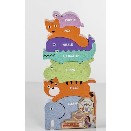 PUZZLE ANIMALES APILABLES 7 PIEZAS (SURT