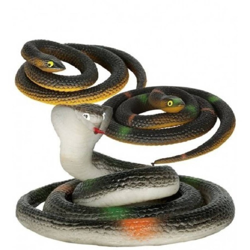 SERPIENTE DE LATEX PARA DECORACION 70 CM