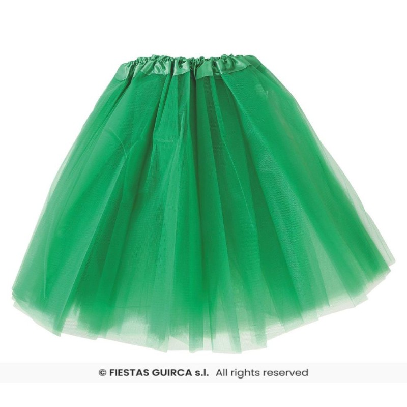 TUTU 40 CMS. VERDE OSCURO