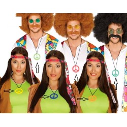 COLGANTE HIPPIE COLORES SURT.7 CMS.