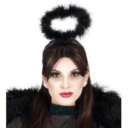 DIADEMA AUREOLA ANGEL NEGRO