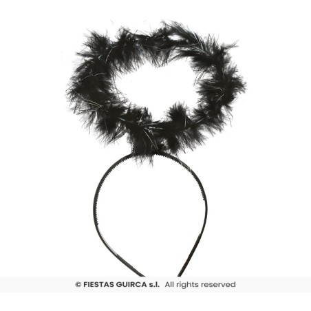 DIADEMA AUREOLA ANGEL NEGRO