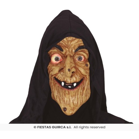 MASCARA BRUJA CON CAPUCHA, VINILO