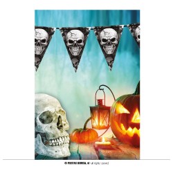 GALLARDETE CALAVERAS 300 CMS GUIRNALDA