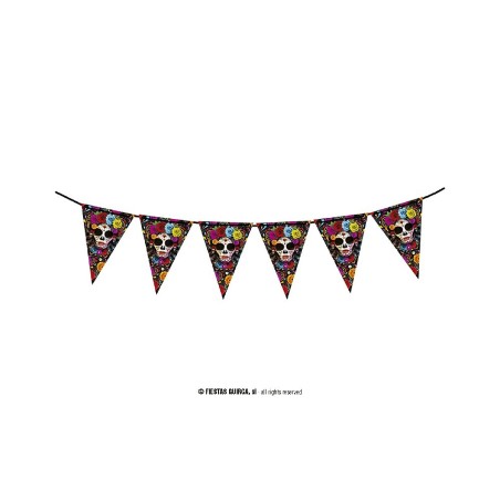 GALLARDETE CATRINA 300 CMS GUIRNALDA