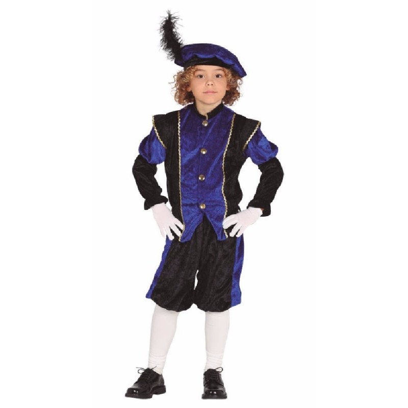 DISFRAZ PAJE AZUL 5-6 AÑOS