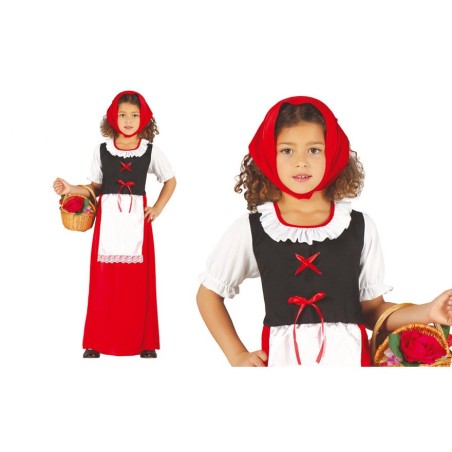 DISFRAZ PASTORCITA ROJA INFANTIL 7-9 AÑO