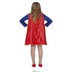 DISFRAZ SUPER HEROINA LUJO 5-6 AÑOS 2