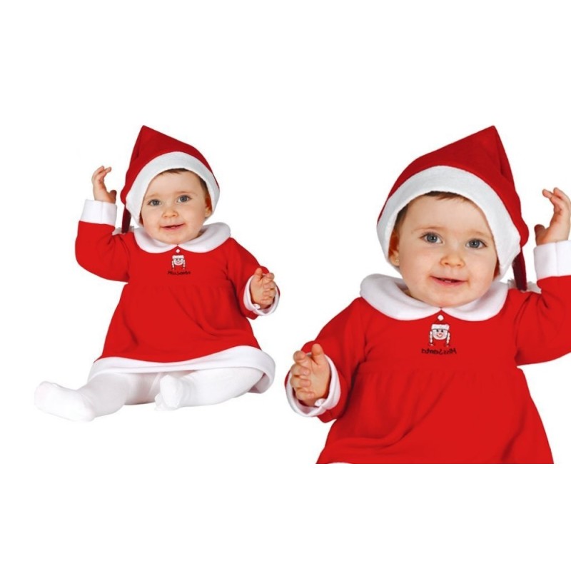 DISFRAZ MAMA NOEL BABY 12-18 MESES