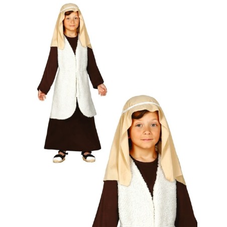 DISFRAZ HEBREO MARRON INFANTIL 5-6 AÑOS