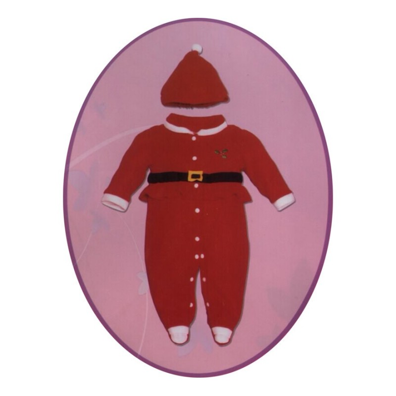 DISFRAZ PAPA NOEL 0-12 MESES