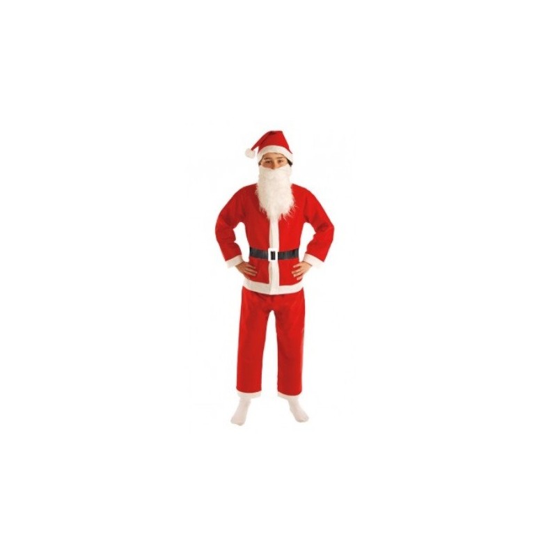 DISFRAZ PAPA NOEL INFANTIL 10-12 AÑOS