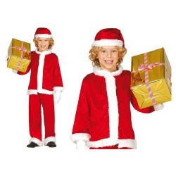 DISFRAZ PAPA NOEL EXTRA 3-4 AÑOS