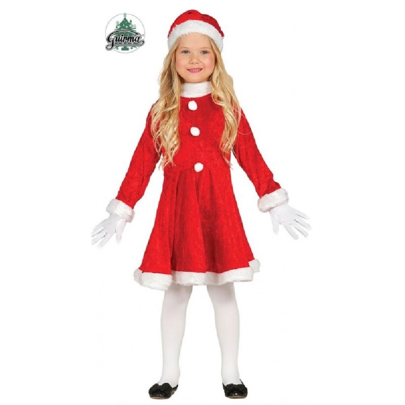 DISFRAZ MAMA NOEL EXTRA 10-12 AÑOS