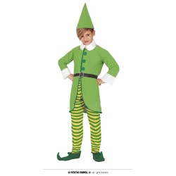 DISFRAZ ELFO VERDE GRINCH 5-6 AÑOS