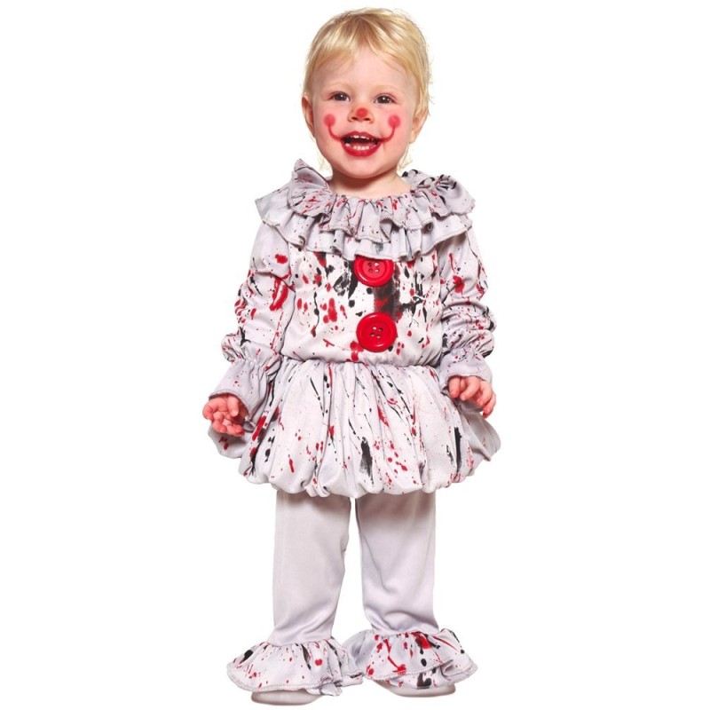 DISFRAZ PAYASO IT BAD CLOWN 12-18 Meses