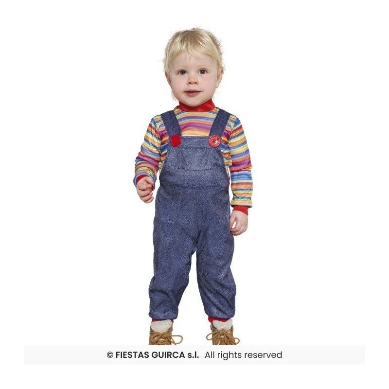 DISFRAZ BABY BAD DOLL CHUCKY 12-18 Meses