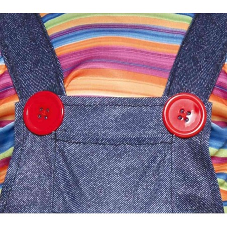 DISFRAZ BABY BAD DOLL CHUCKY 18-24 Meses