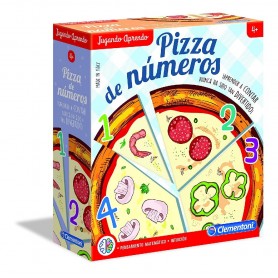 PIZZA DE NÚMEROS APRENDO LOS NUMEROS +4 AÑOS