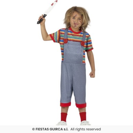 DISFRAZ RAG DOLL CHUCKY  7-9 Años