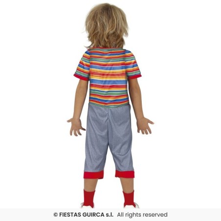 DISFRAZ RAG DOLL CHUCKY  5-6 Años