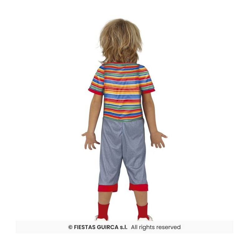 DISFRAZ RAG DOLL CHUCKY  7-9 Años