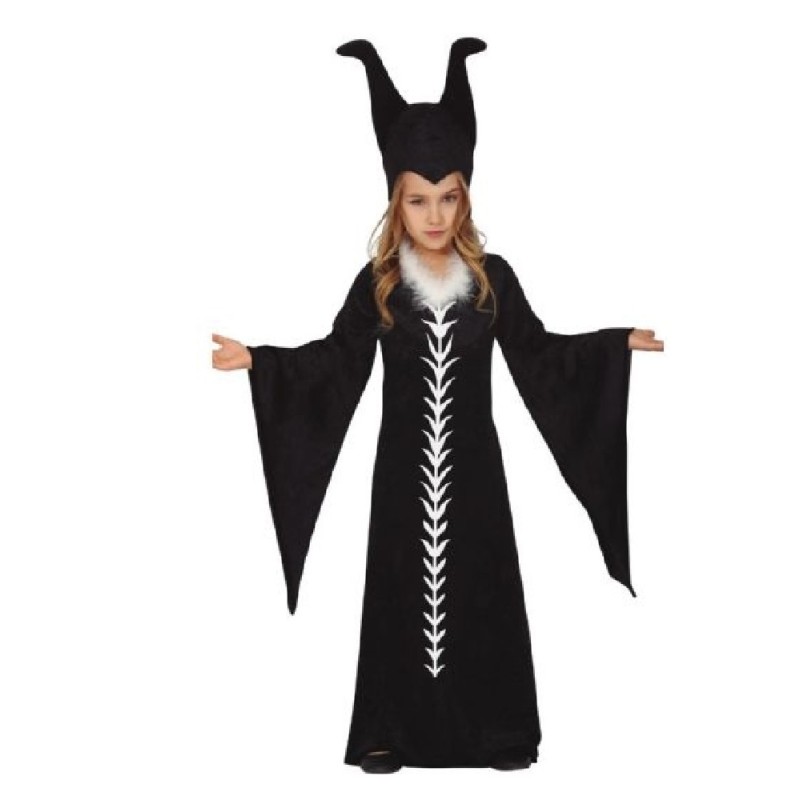 DISFRAZ DEVIL FAIRY MALEFICA 5-6 AÑOS