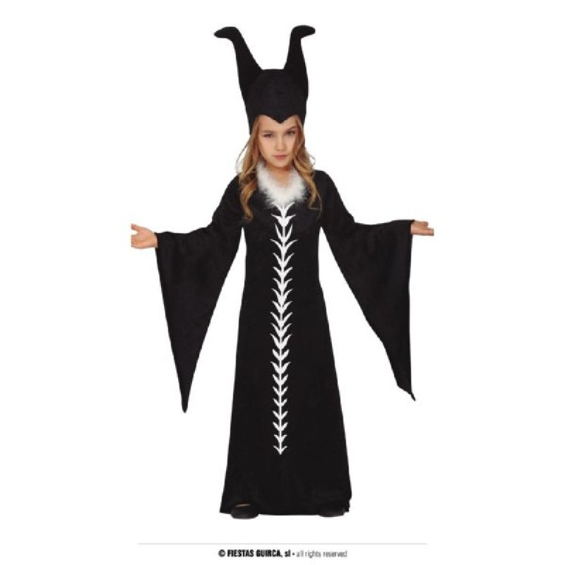 DISFRAZ DEVIL FAIRY MALEFICA 7-9 AÑOS