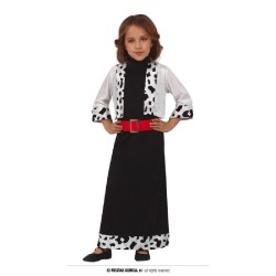 DISFRAZ CRUELA VILLANA 7-9 AÑOS