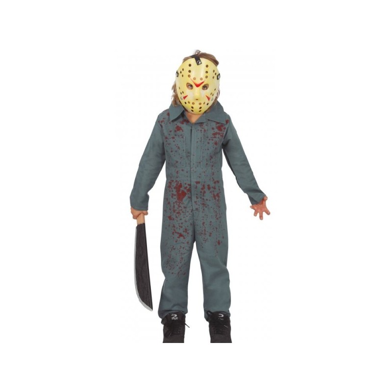 DISFRAZ JASON PSYCHO 5-6 AÑOS