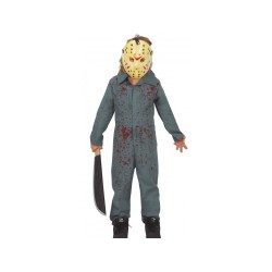 DISFRAZ JASON PSYCHO 7-9 Años