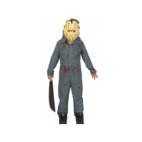 DISFRAZ JASON PSYCHO 10-12 Años