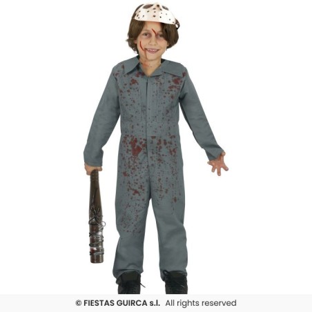 DISFRAZ JASON PSYCHO 7-9 Años