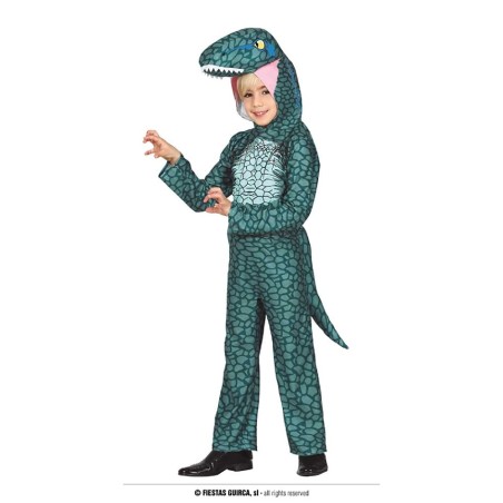 DISFRAZ DINOSAURIO RAPTOR 5-6 AÑOS