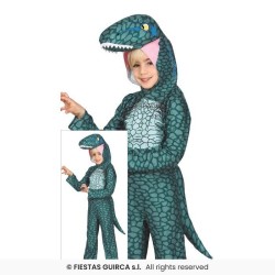 DISFRAZ DINOSAURIO RAPTOR 7-9 AÑOS 2