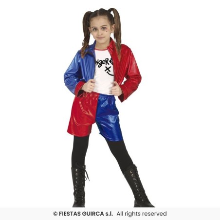 DISFRAZ HARLEY QUINN DANGEROUS GLAM 7-9