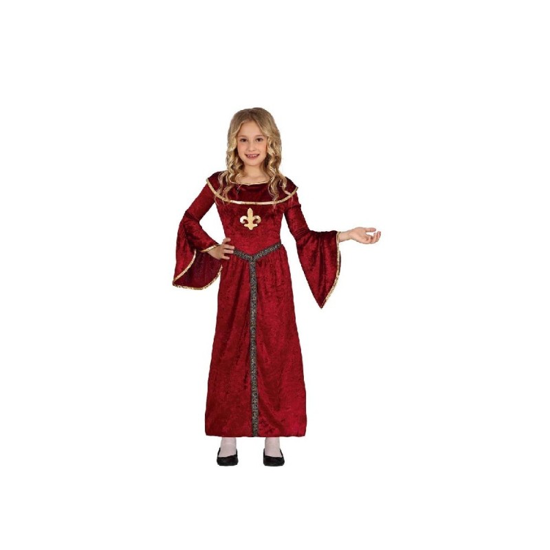 DISFRAZ MEDIEVAL PRINCESS 3-4 AÑOS