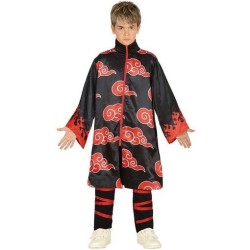 DISFRAZ NINJA NARUTO AKATSUKI 10-12 Años 2