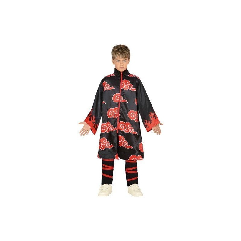 DISFRAZ NINJA NARUTO AKATSUKI 10-12 Años
