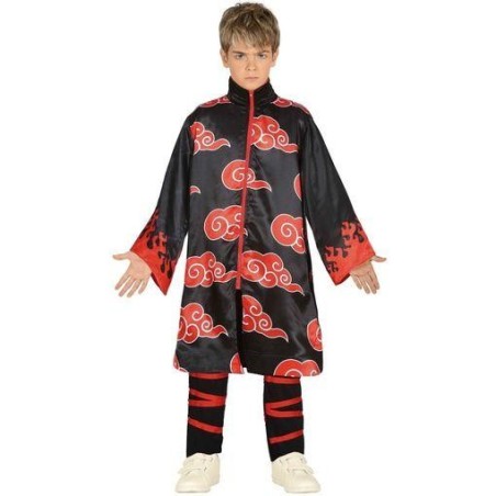 DISFRAZ NINJA NARUTO AKATSUKI 10-12 Años