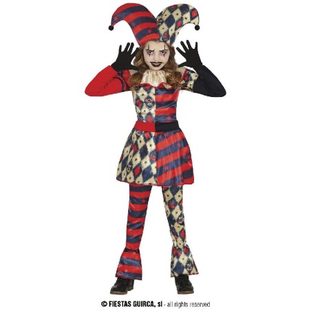 DISFRAZ DIAMOND HARLEQUIN 7-9 Años
