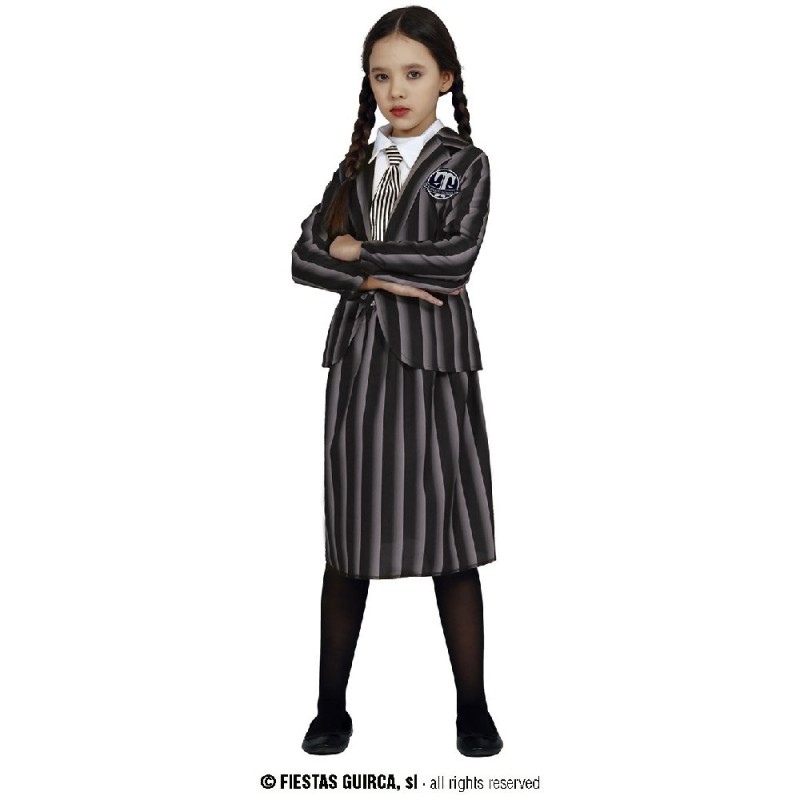 DISFRAZ GHOTIC STUDENT 5-6 AÑOS -MIERCOL