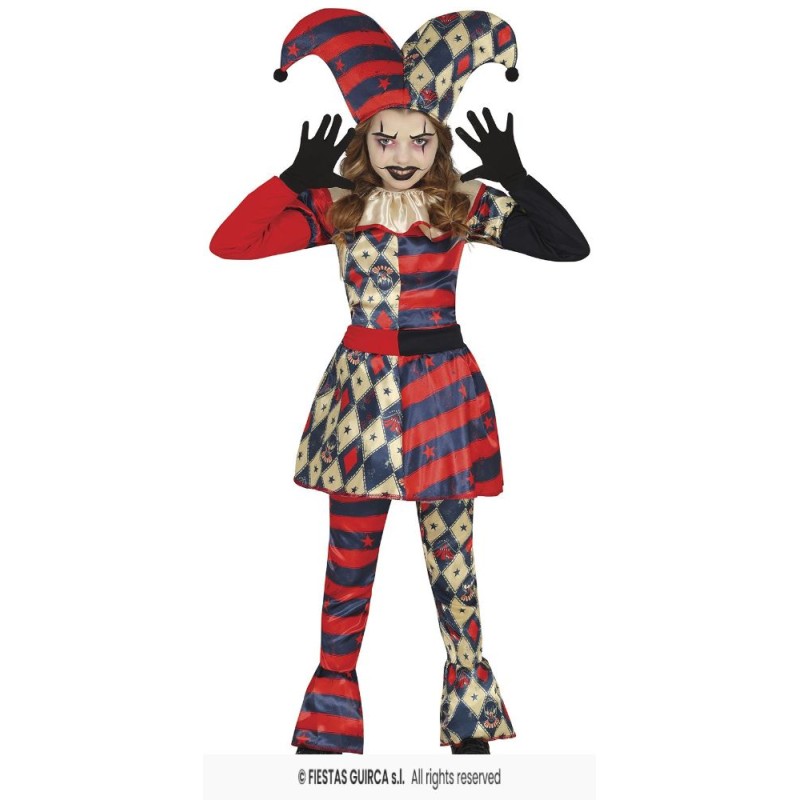 DISFRAZ DIAMOND HARLEQUIN 5-6 Años
