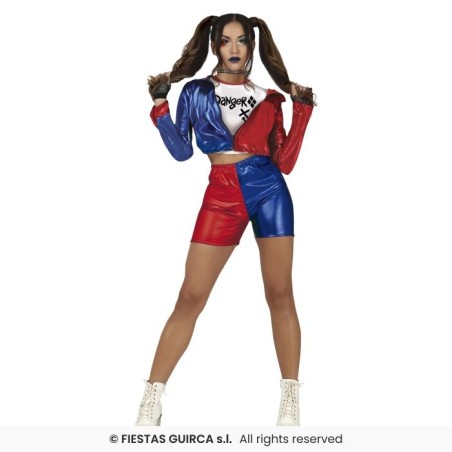 DISFRAZ HARLEYQUINN DANGEROUS GLAM (M)