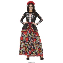 DISFRAZ CATRINA FALDA LARGA (M)