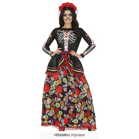 DISFRAZ CATRINA FALDA LARGA (S)